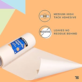 ペーターテープ　24本 Amazon.com: Transfer Tape for Vinyl, 24 inch x 100 feet